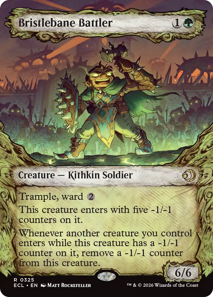 Bristlebane Battler (Showcase) [Lorwyn Eclipsed] [Foil]