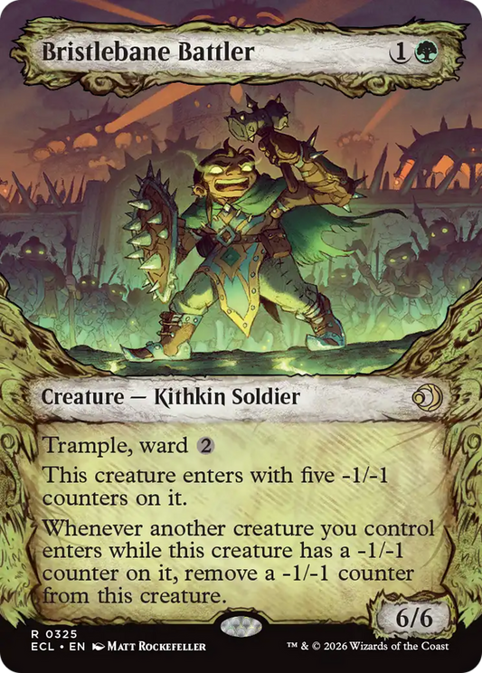 Bristlebane Battler (Showcase) [Lorwyn Eclipsed] [Foil]