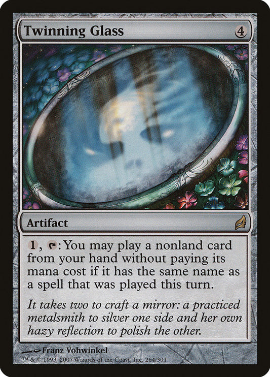 Twinning Glass [Lorwyn] [Foil]