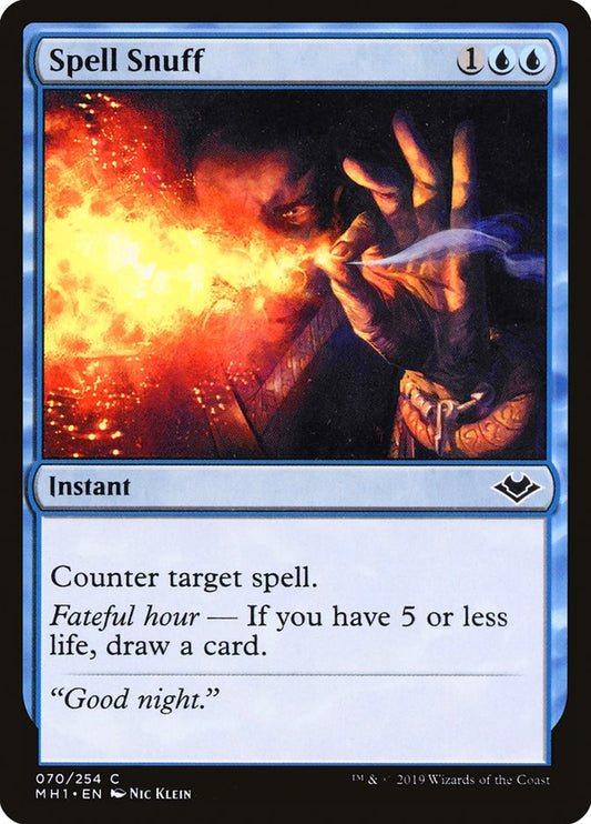 Spell Snuff [Modern Horizons] [Foil]