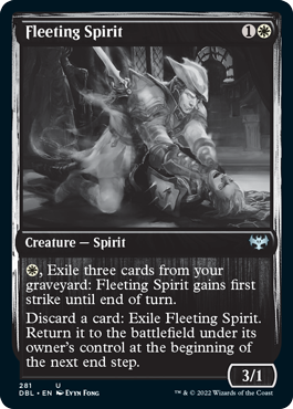 Fleeting Spirit [Innistrad: Double Feature] [Foil]