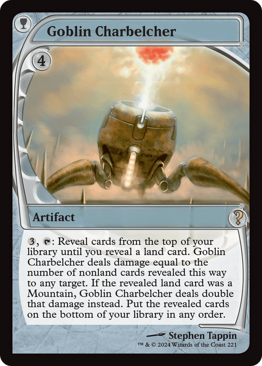 Goblin Charbelcher (Future Sight) [Mystery Booster 2] [Foil]