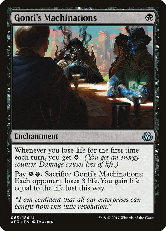 Gonti's Machinations [Aether Revolt] [Foil]