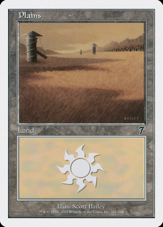 Plains (341) [Seventh Edition] [Foil]