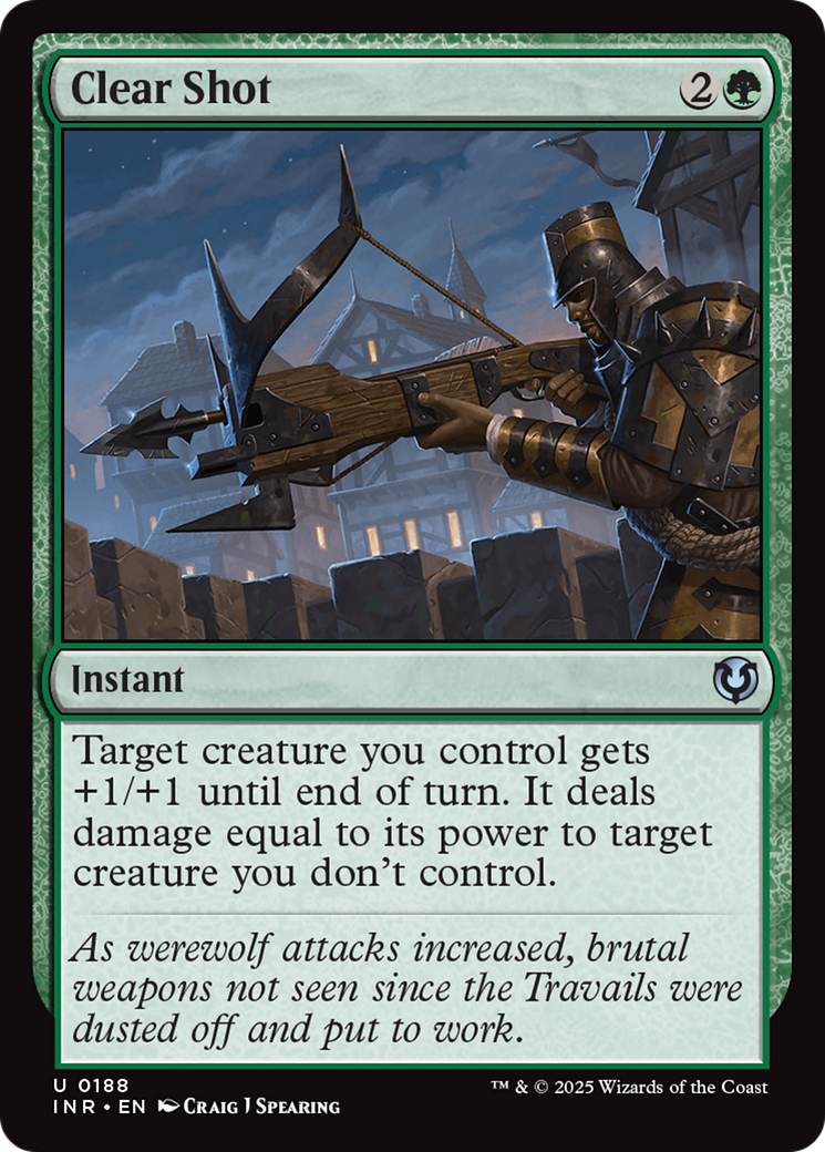 Clear Shot [Innistrad Remastered] [Foil]