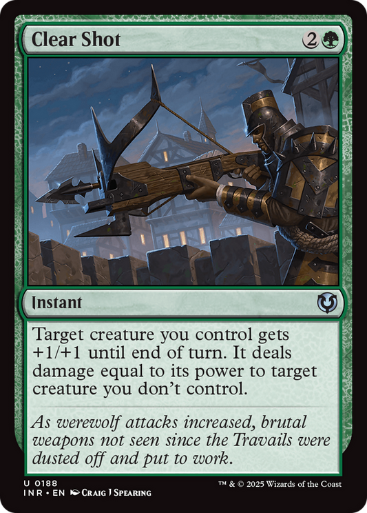 Clear Shot [Innistrad Remastered] [Foil]