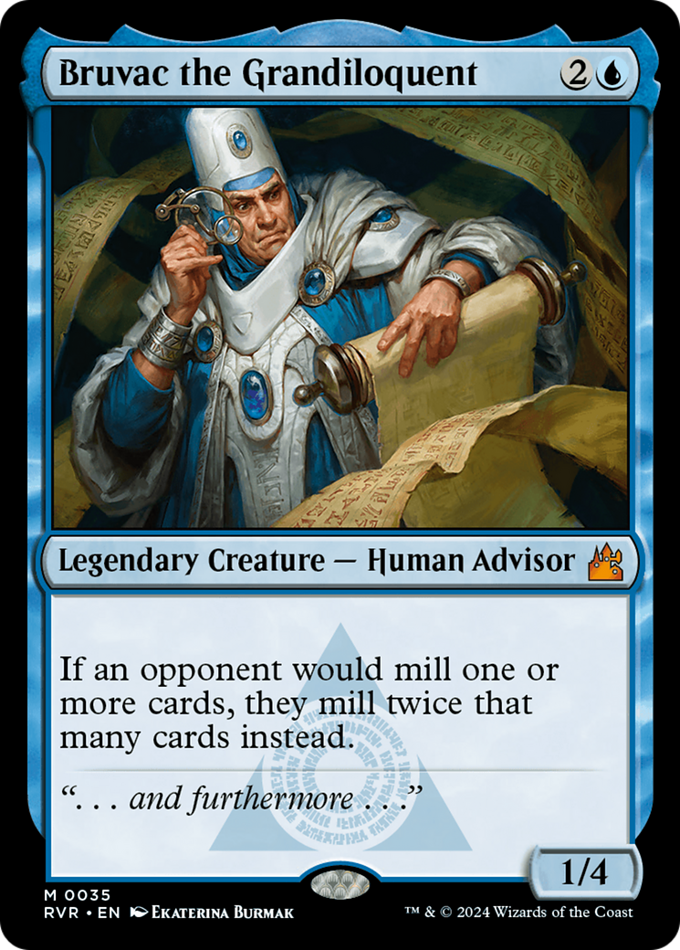 Bruvac the Grandiloquent [Ravnica Remastered] [Foil]