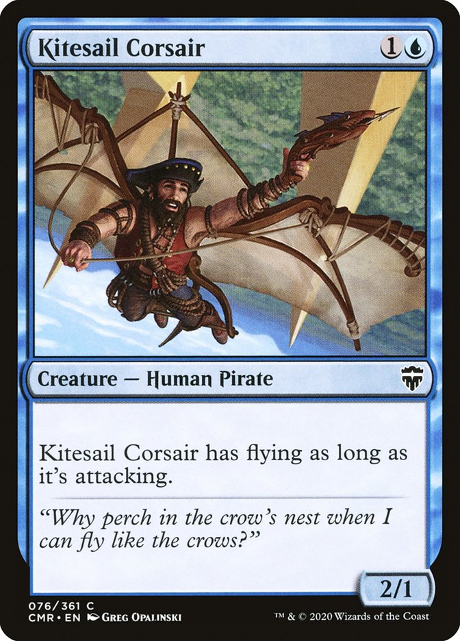 Kitesail Corsair [Commander Legends] [Foil]