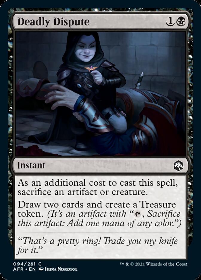 Deadly Dispute [Dungeons & Dragons: Adventures in the Forgotten Realms] [Foil]