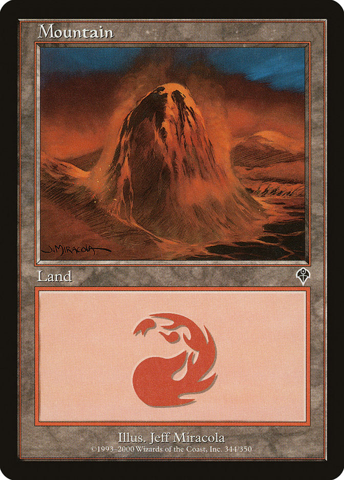 Mountain (344) [Invasion] [Foil]