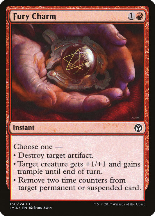 Fury Charm [Iconic Masters] [Foil]