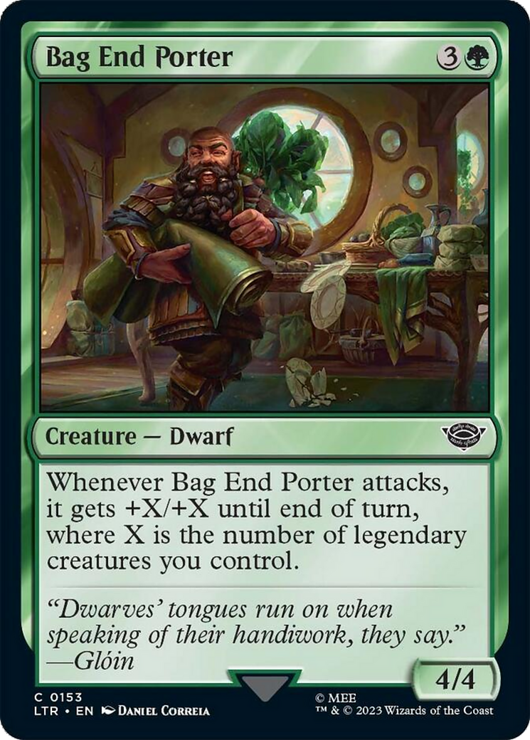 Bag End Porter [The Lord of the Rings: Tales of Middle-Earth] [Foil]