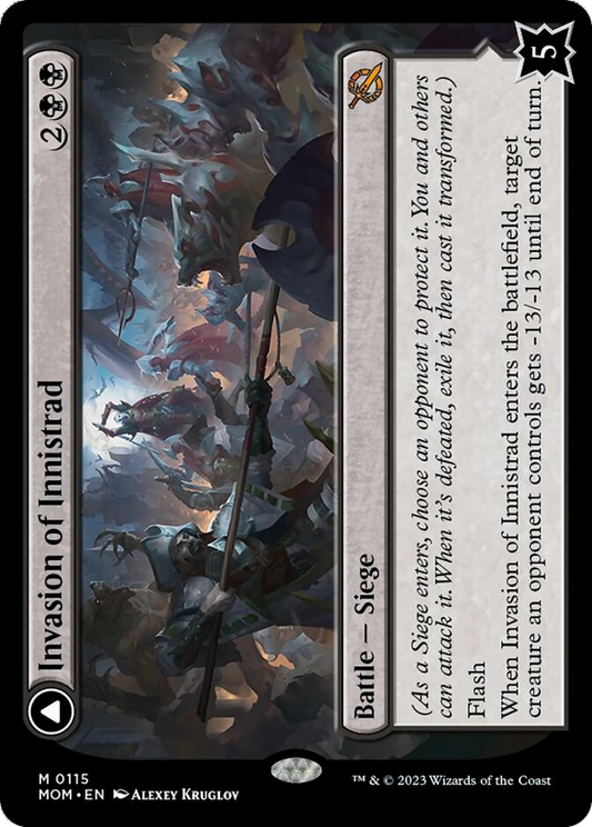 Invasion of Innistrad // Deluge of the Dead [March of the Machine] [Foil]