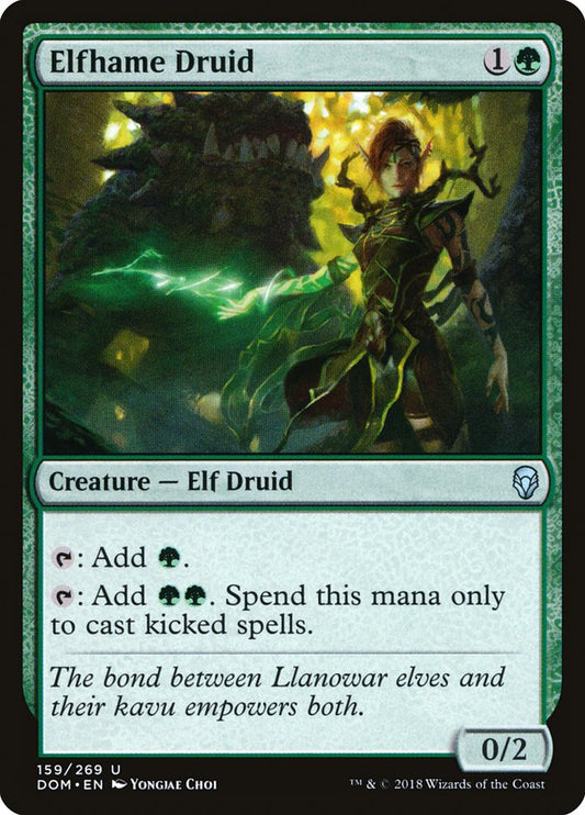 Elfhame Druid [Dominaria] [Foil]