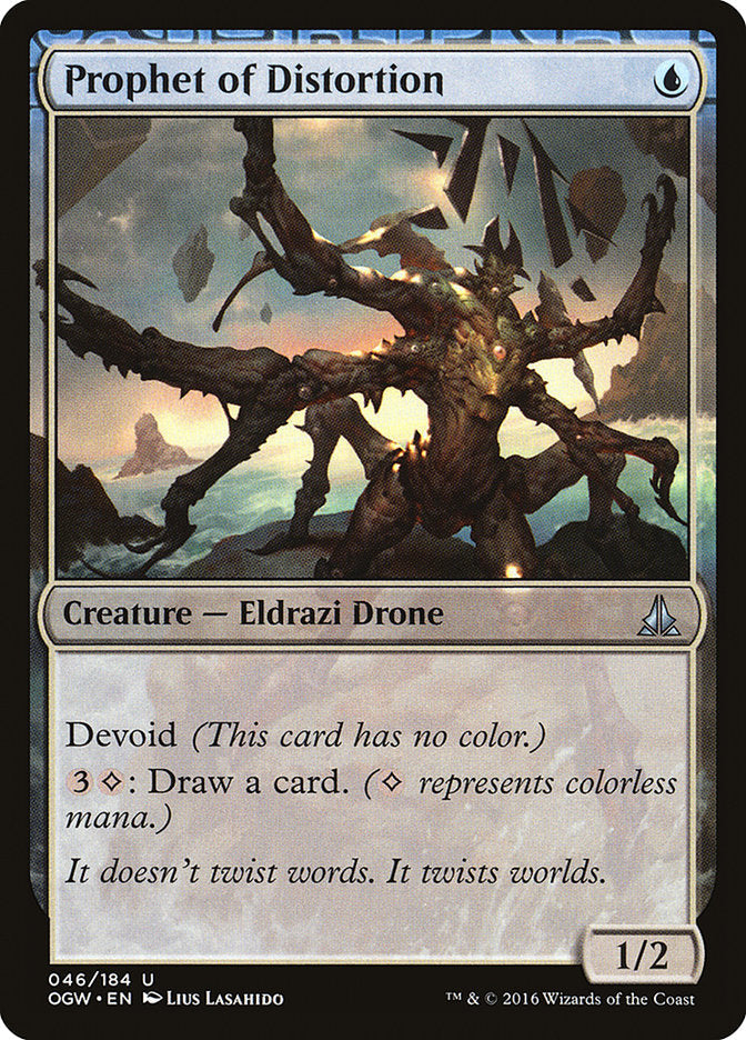 Prophet of Distortion [Oath of the Gatewatch] [Foil]