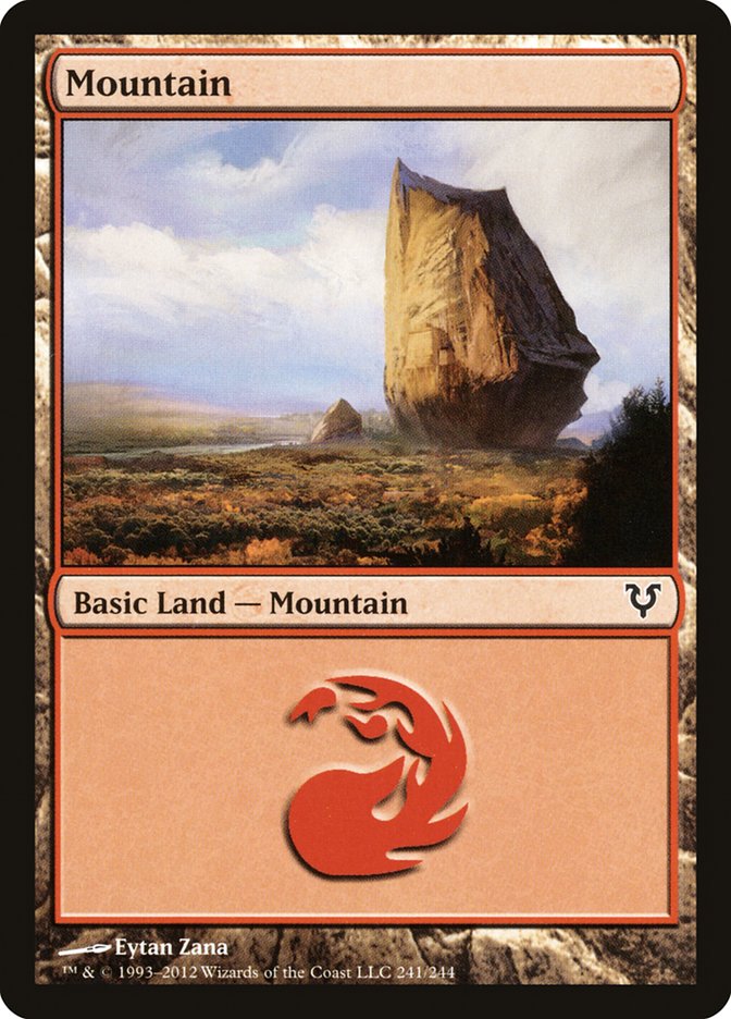 Mountain (241) [Avacyn Restored] [Foil]