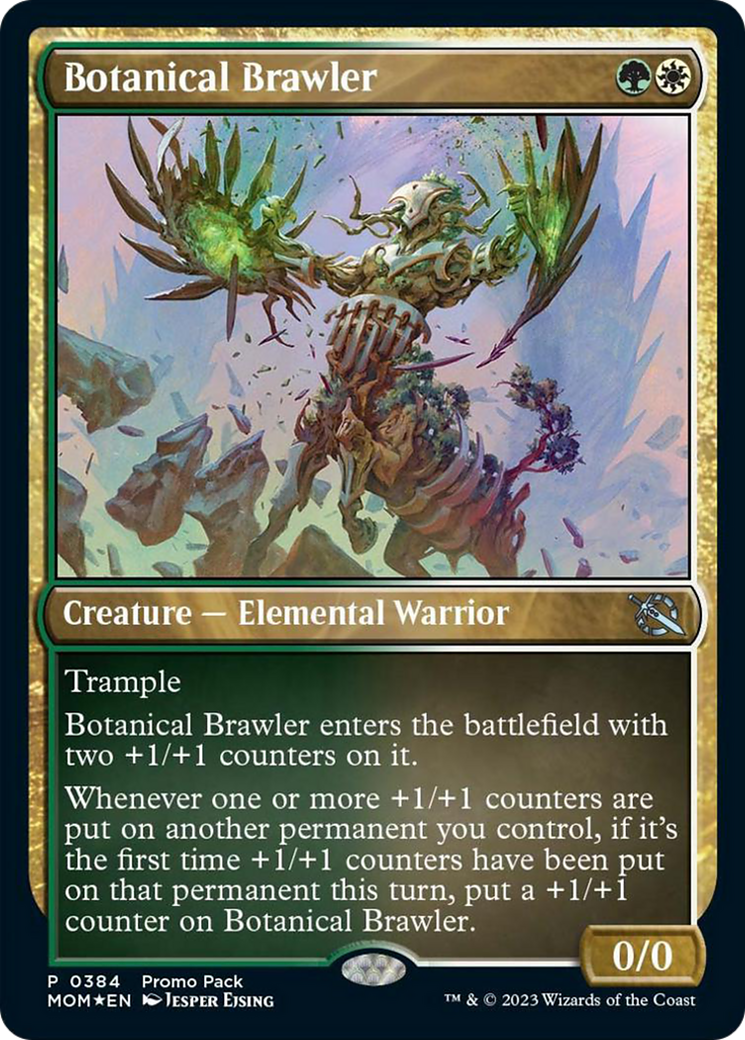 Botanical Brawler (Promo Pack) [March of the Machine Promos] [Foil]