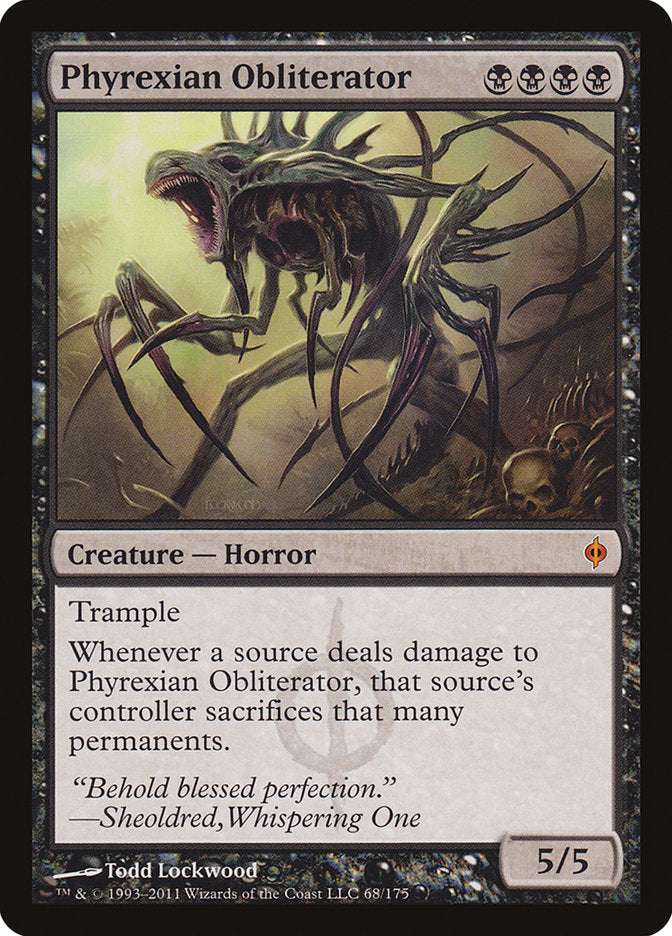 Phyrexian Obliterator [New Phyrexia] [Foil]