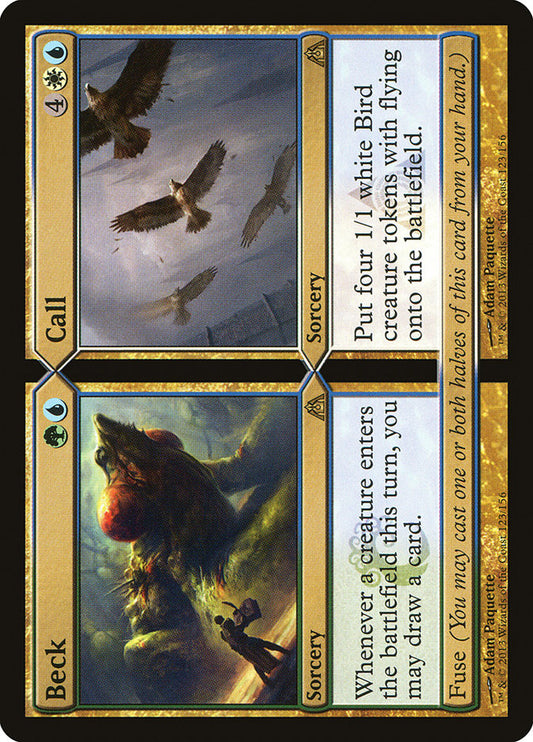 Beck // Call [Dragon's Maze] [Foil]