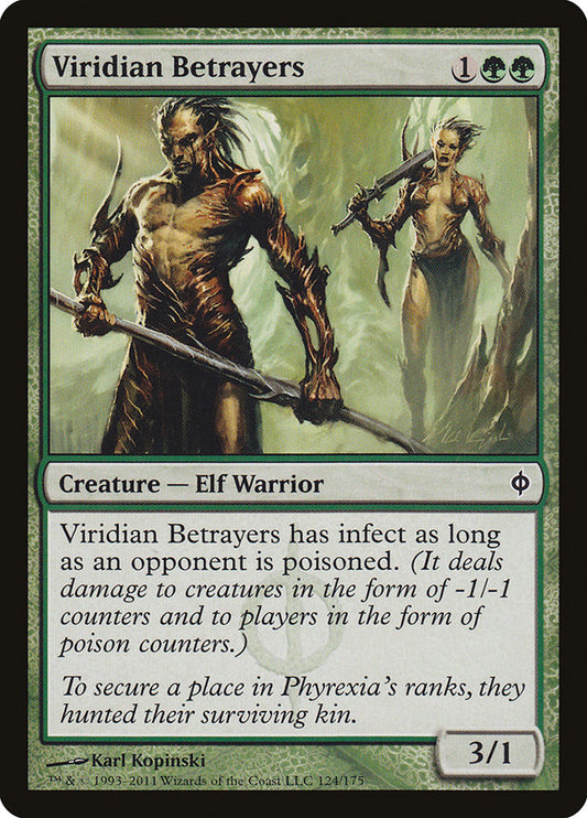 Viridian Betrayers [New Phyrexia] [Foil]
