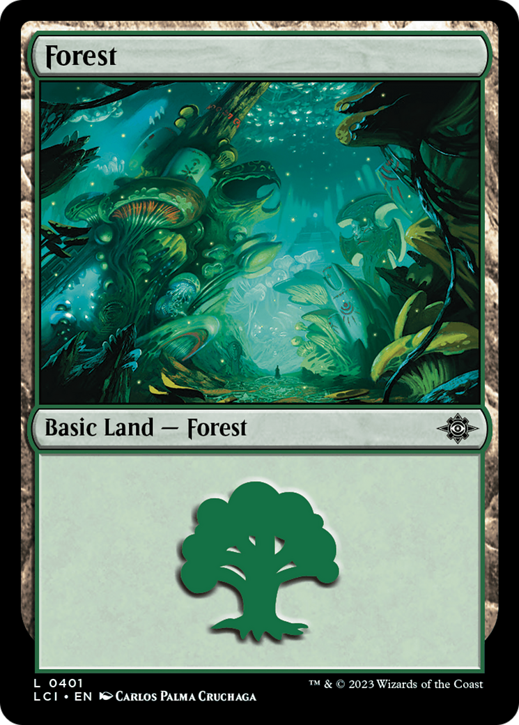 Forest (0401) [The Lost Caverns of Ixalan] [Foil]