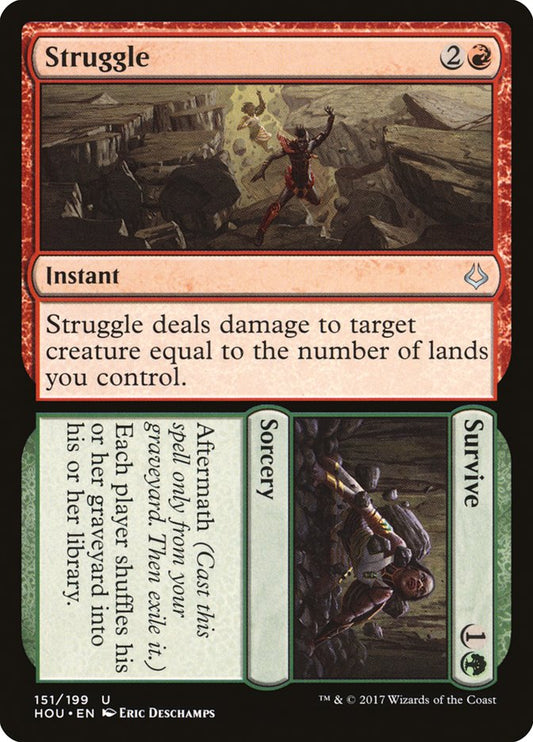 Struggle // Survive [Hour of Devastation] [Foil]