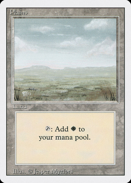 Plains (Signature on Left) [3rd Edition]