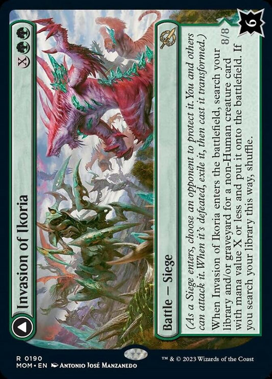 Invasion of Ikoria // Zilortha, Apex of Ikoria [March of the Machine] [Foil]