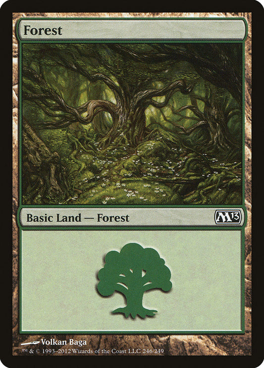 Forest (246) [Core Set 2013] [Foil]