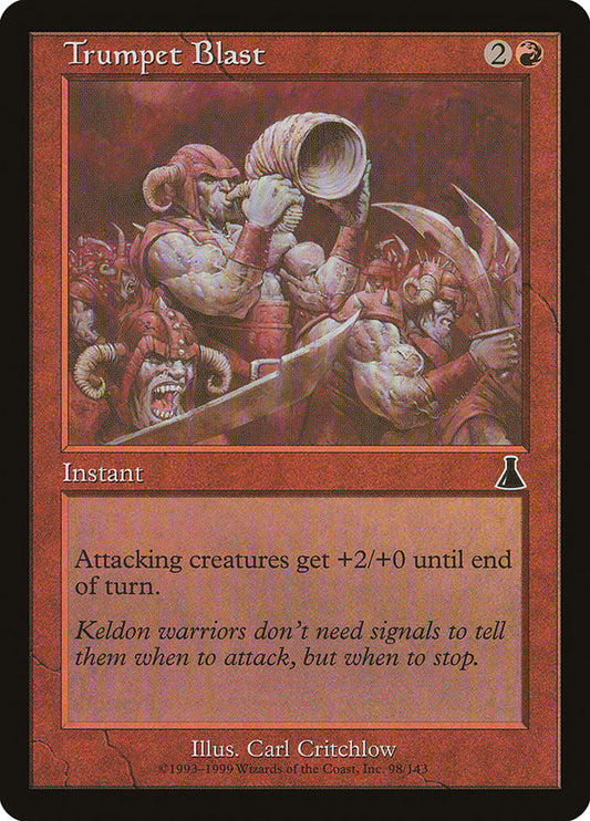 Trumpet Blast [Urza's Destiny] [Foil]