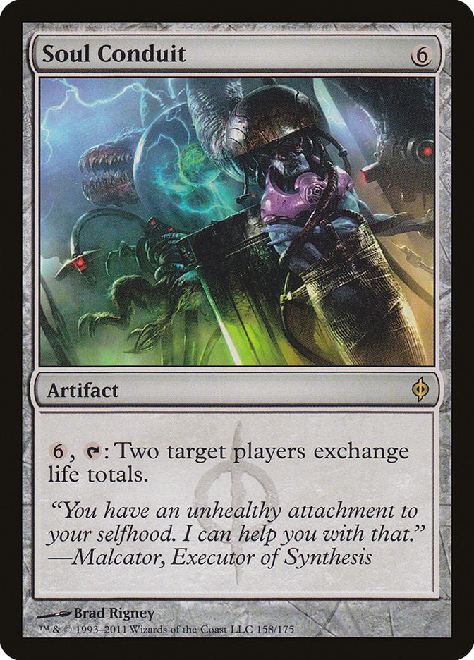 Soul Conduit [New Phyrexia] [Foil]