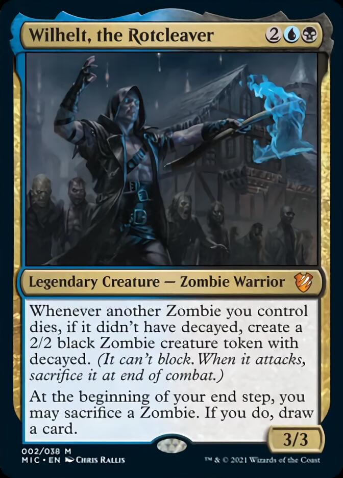 Wilhelt, the Rotcleaver [Innistrad: Midnight Hunt Commander] [Foil]
