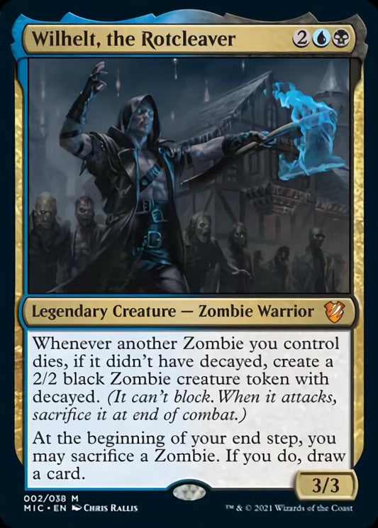 Wilhelt, the Rotcleaver [Innistrad: Midnight Hunt Commander] [Foil]