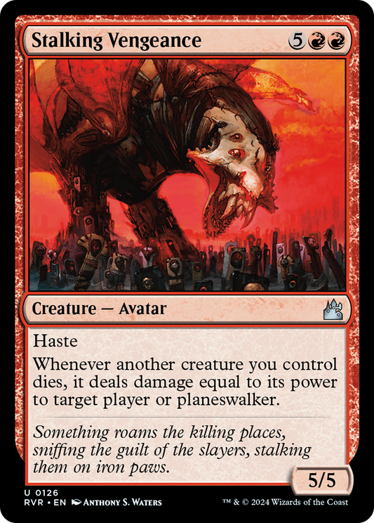 Stalking Vengeance [Ravnica Remastered] [Foil]