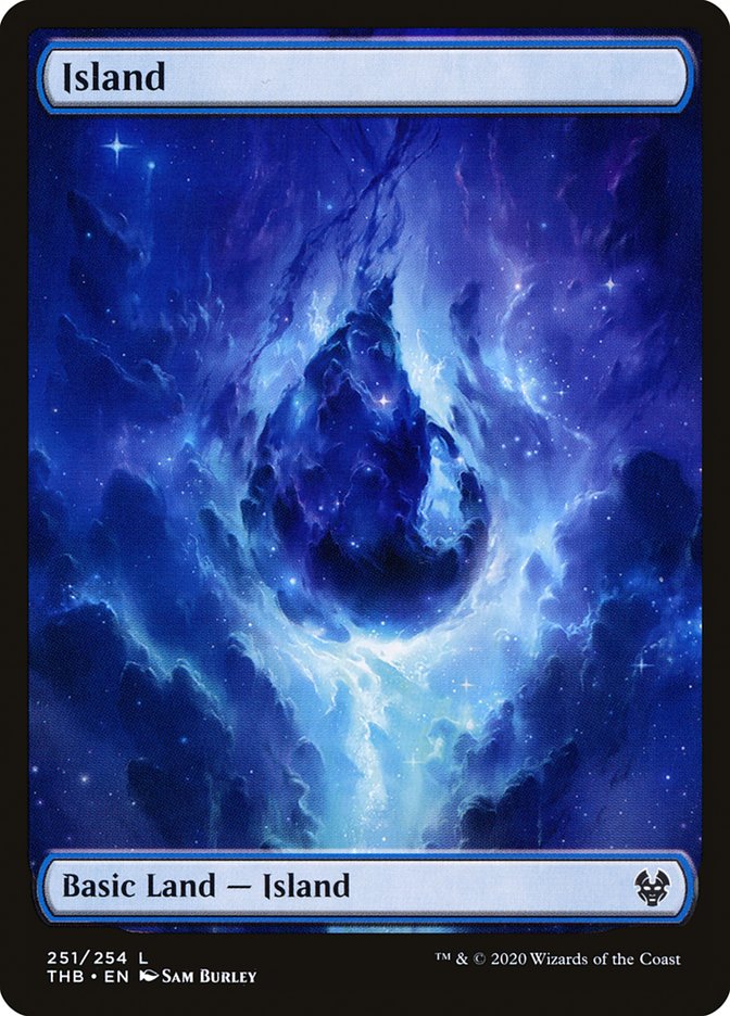 Island (251) [Theros Beyond Death] [Foil]