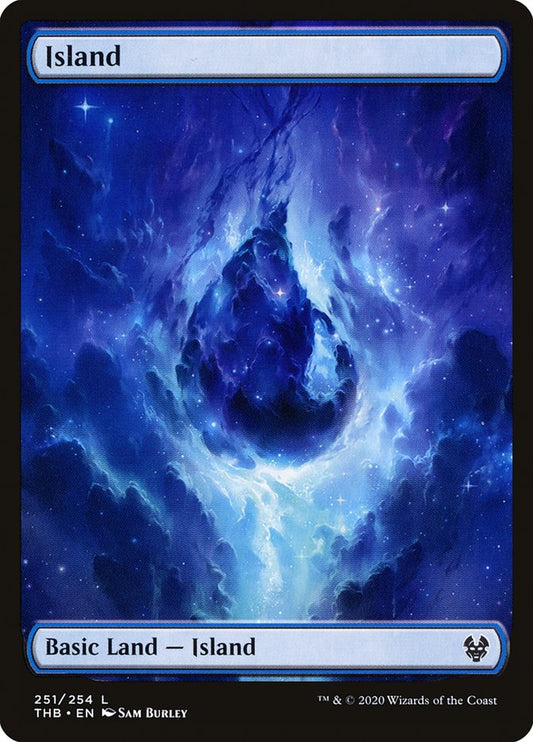 Island (251) [Theros Beyond Death] [Foil]