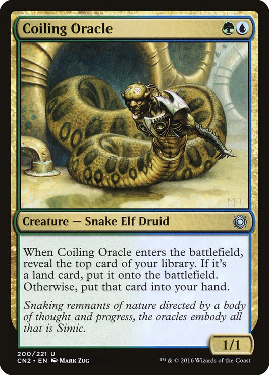 Coiling Oracle [Conspiracy: Take the Crown] [Foil]