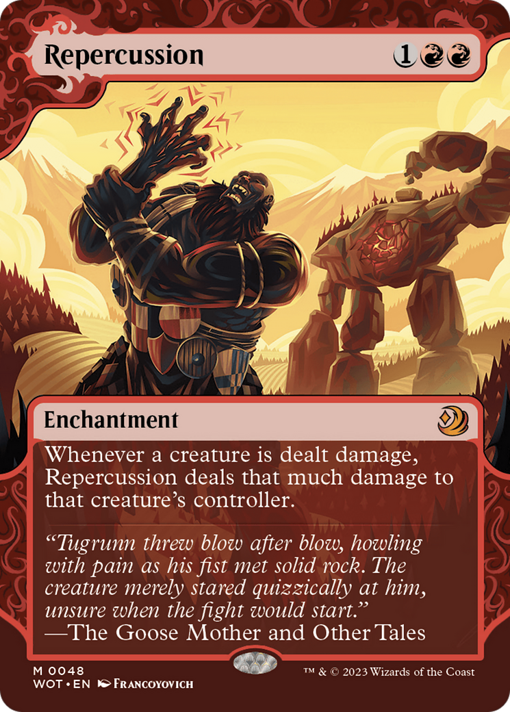 Repercussion [Wilds of Eldraine: Enchanting Tales] [Foil]