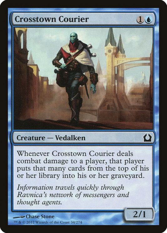 Crosstown Courier [Return to Ravnica] [Foil]
