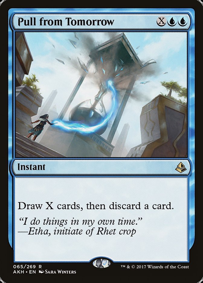 Pull from Tomorrow [Amonkhet] [Foil]