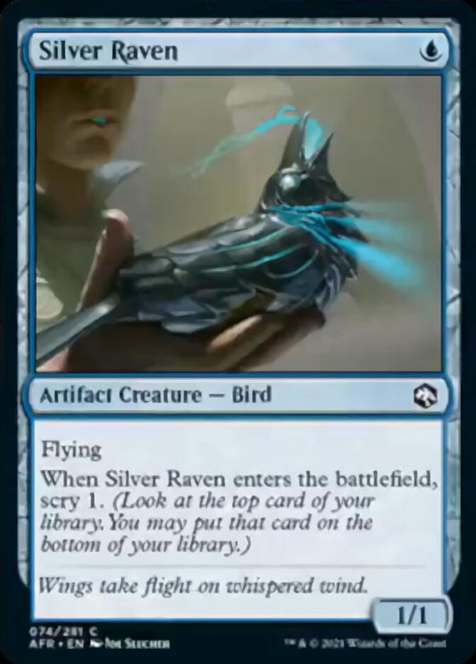 Silver Raven [Dungeons & Dragons: Adventures in the Forgotten Realms] [Foil]
