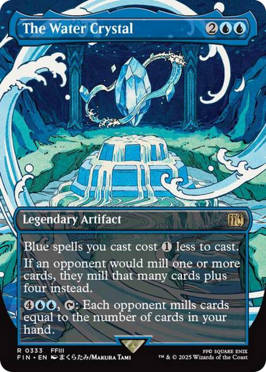 The Water Crystal (Borderless) [FINAL FANTASY] [Foil]