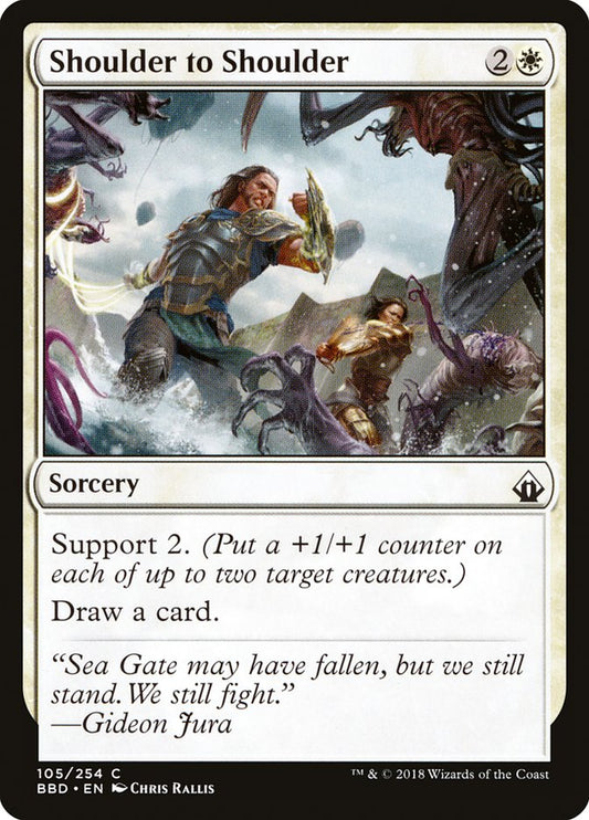 Shoulder to Shoulder [Battlebond] [Foil]