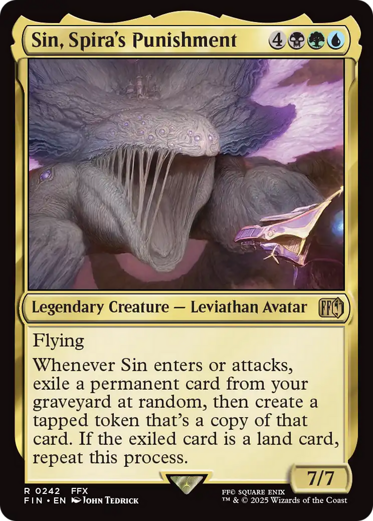 Sin, Spira's Punishment [FINAL FANTASY] [Foil]