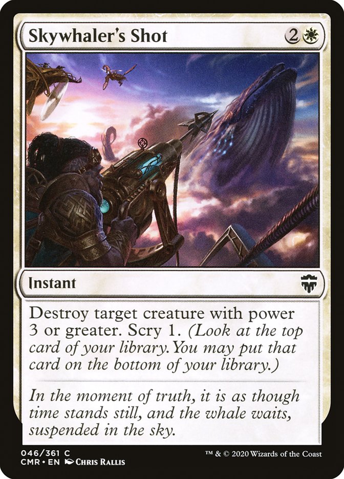 Skywhaler's Shot [Commander Legends] [Foil]