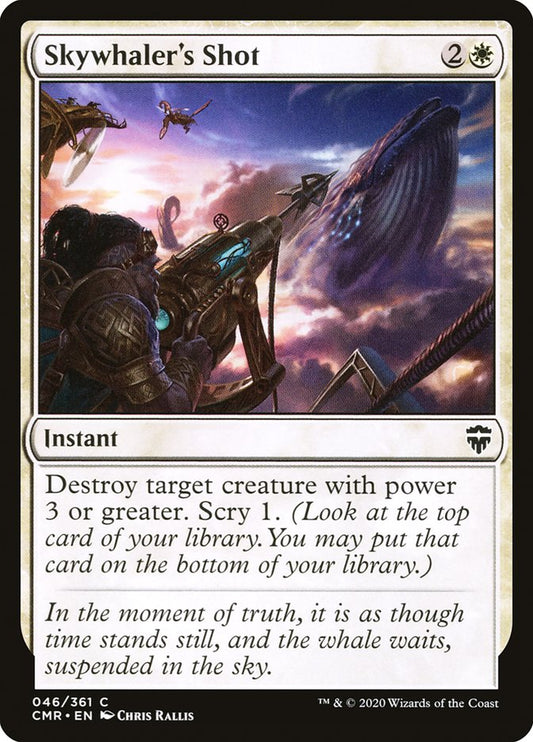 Skywhaler's Shot [Commander Legends] [Foil]