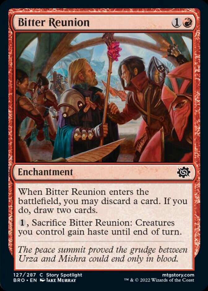 Bitter Reunion [The Brothers' War] [Foil]