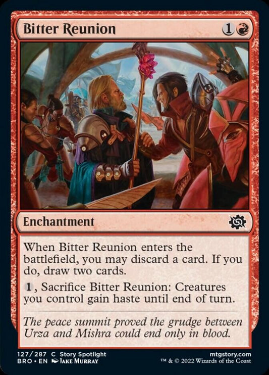 Bitter Reunion [The Brothers' War] [Foil]