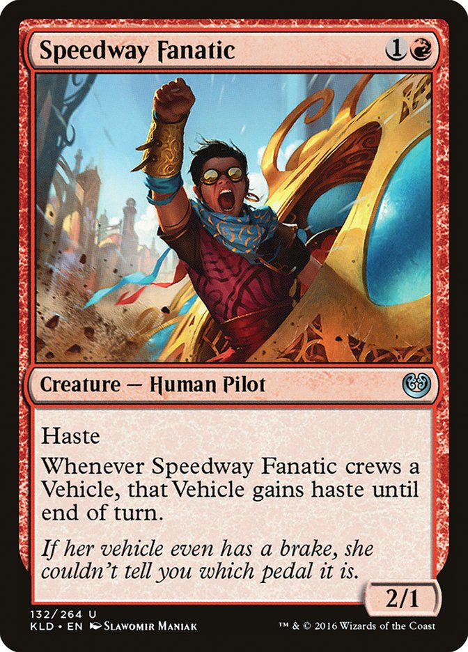 Speedway Fanatic [Kaladesh] [Foil]