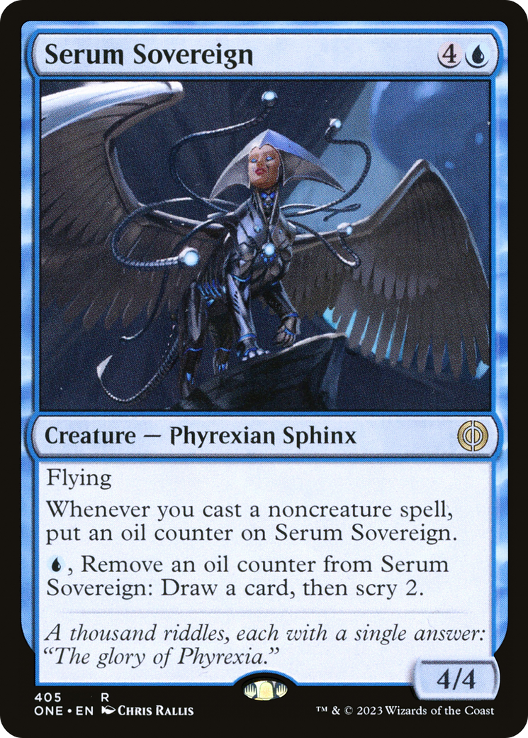 Serum Sovereign [Phyrexia: All Will Be One] [Foil]